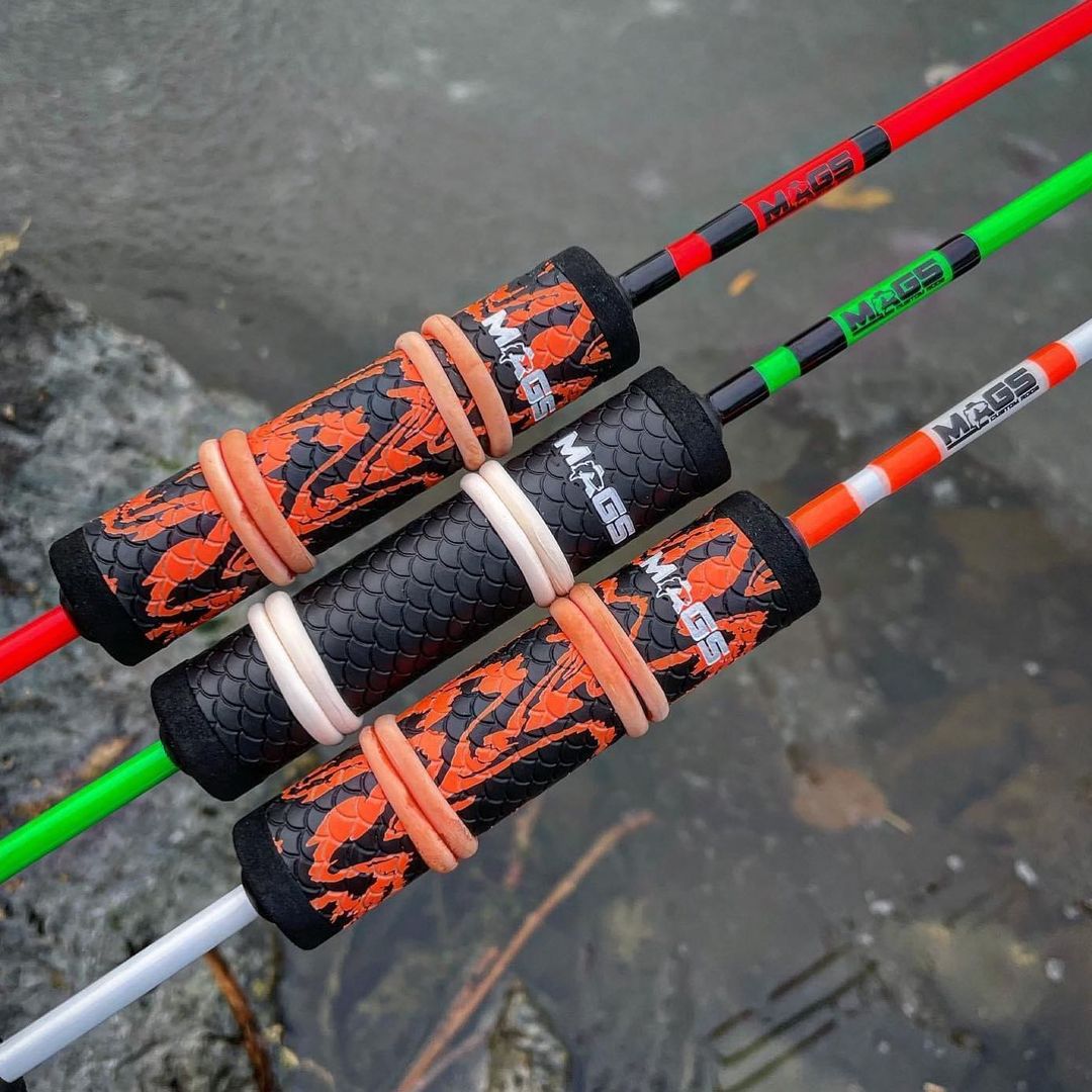 Custom Made Carbon Fiber Trolling/Panfish/Crappie Fishing Rods