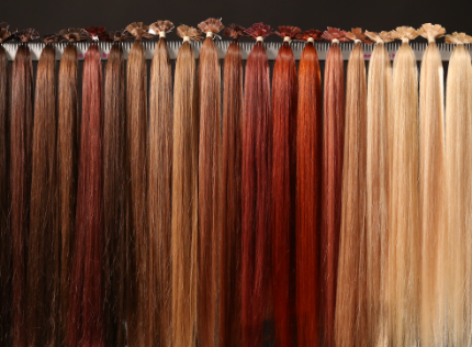 find your perfect hair extensions color.
