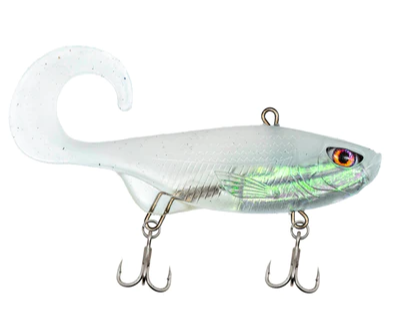 Chasebaits 4.25 Inch 110mm Flacid Shad Baits Soft Plastic Fishing Lures -  Plum