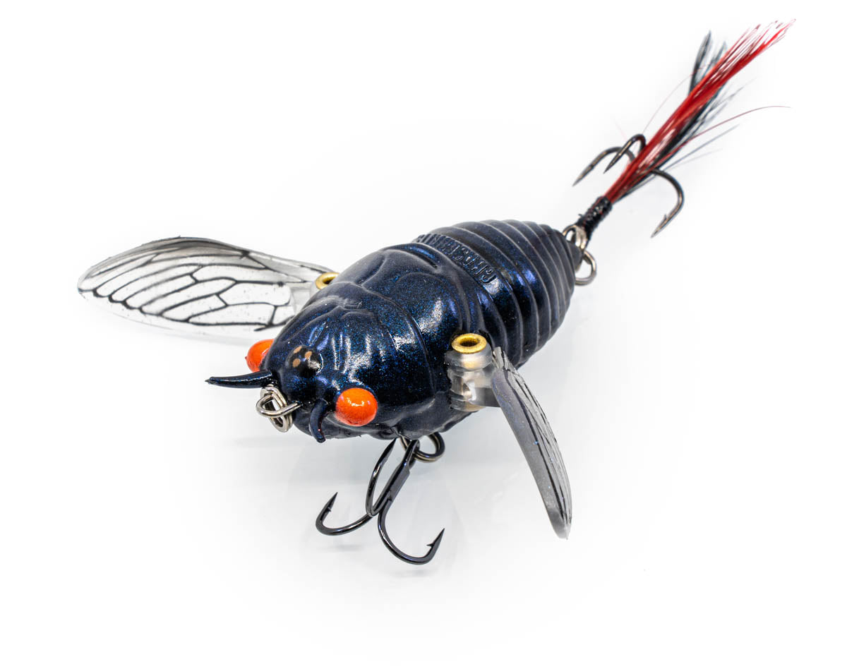 Chasebaits Bobbin Frog Soft Lure Floating (Black Night), Soft Plastic Lures  -  Canada