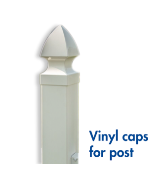 Vinyl Post Caps