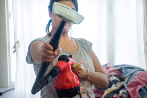 Steam clean to fix smelly shoes fast