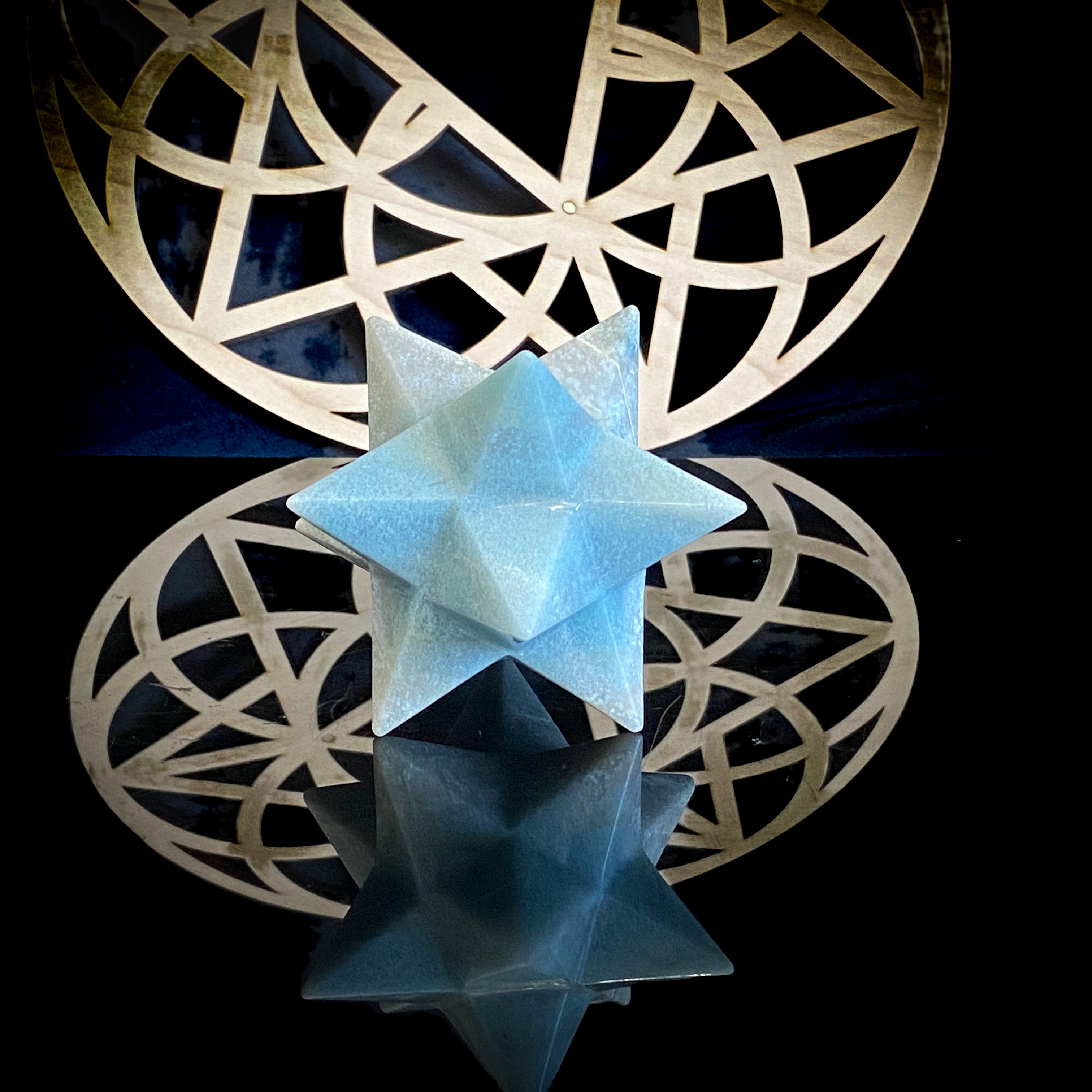 Trolleite Stellated Dodecahedron "Double Merkabah" (M.TR.4)