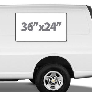 magnetic decals for vans