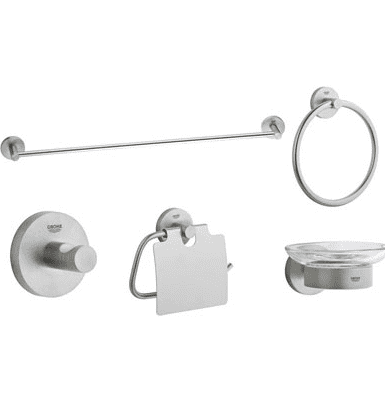 ESSENTIALS Swivel metal towel rack By Grohe