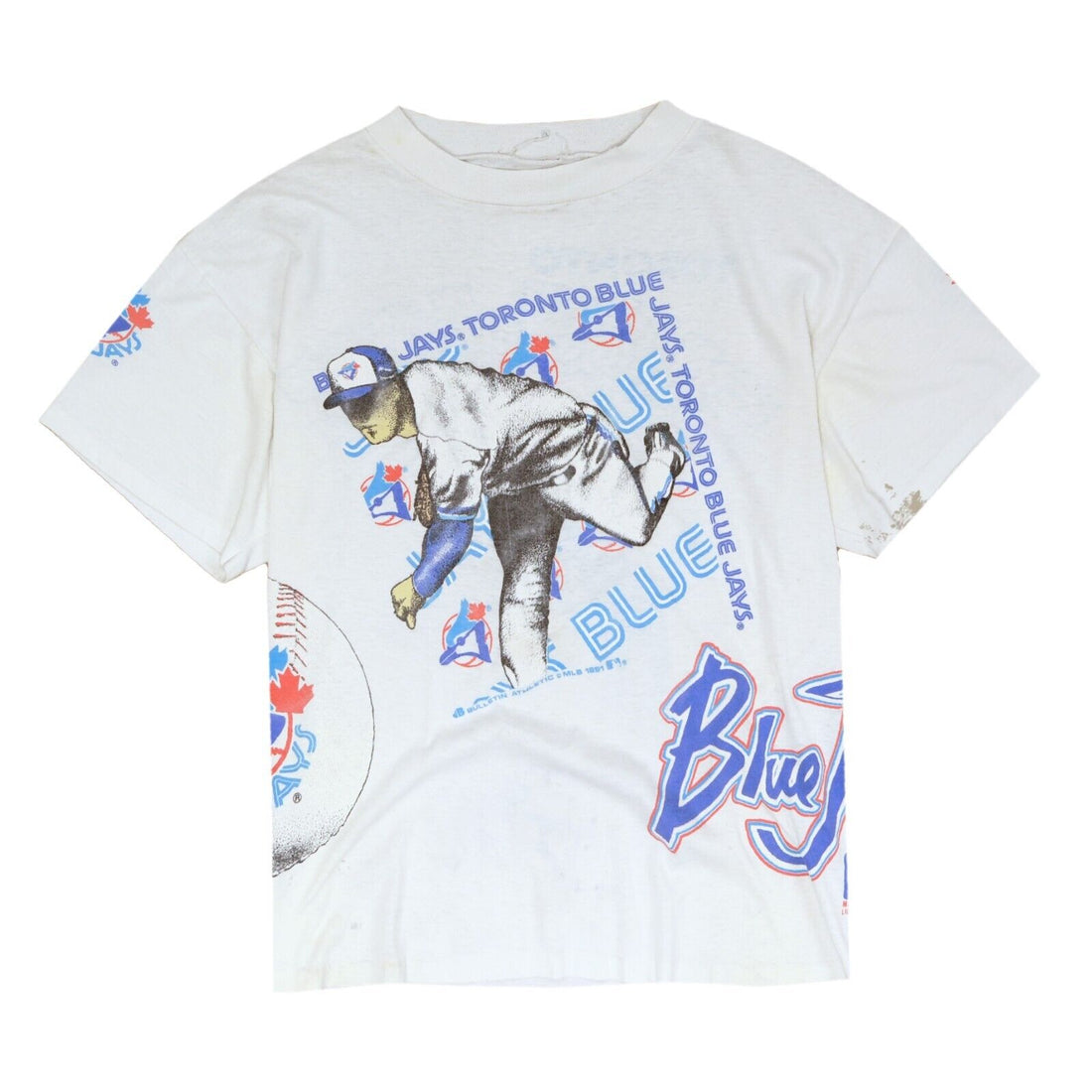 Vintage MLB (Ravens Athletic) - Toronto Blue Jays Single Stitch T