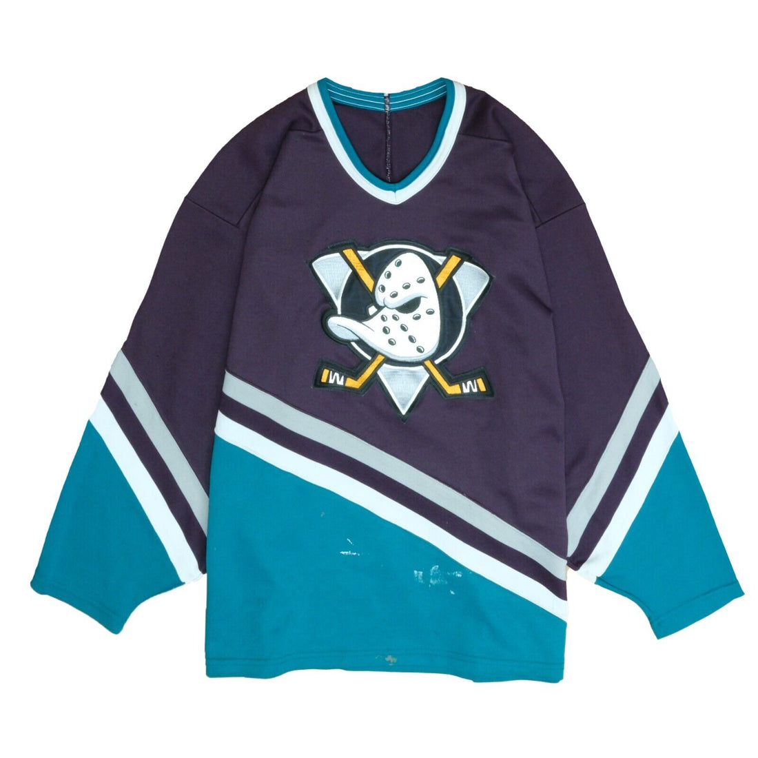 Vintage Winnipeg Jets CCM Maska Jersey Size Small 90s NHL 