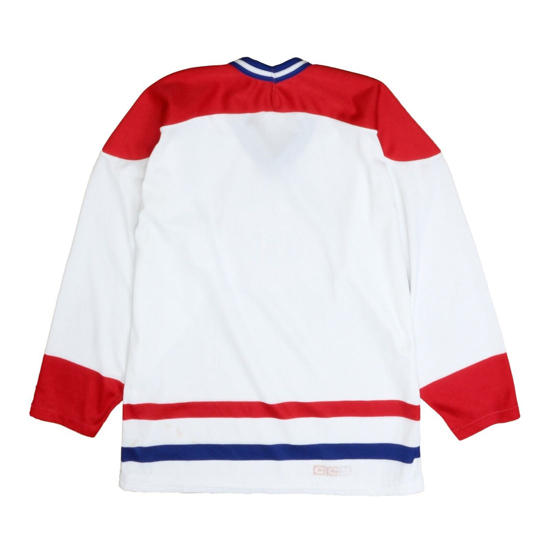 80's Wayne Gretzky Edmonton Oilers White CCM NHL Jersey Size