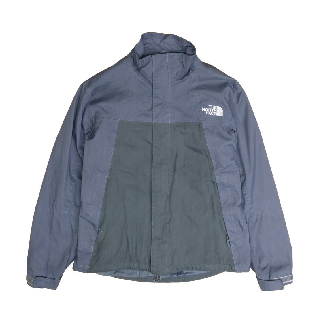 Vintage Dark Grey North Face HyVent Large Jacket Full zip Hiking walking  jacket