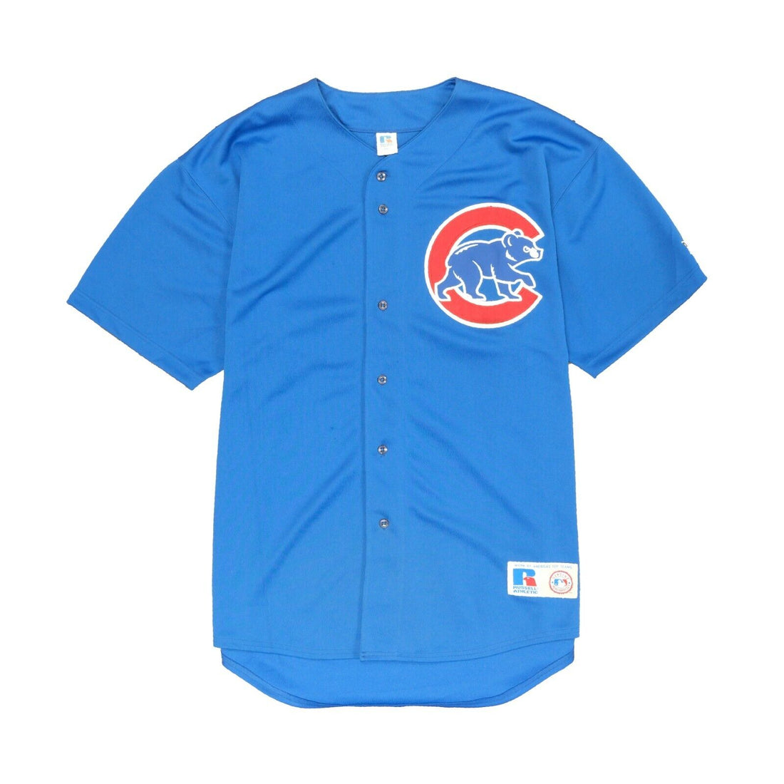 Vintage Chicago Cubs MLB Baseball Jersey Grey Large