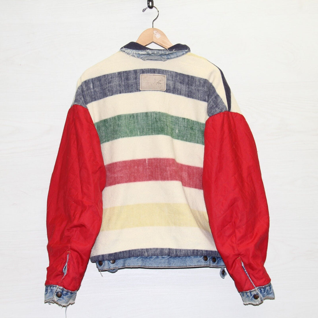 Vintage Levis Reversible Denim Jean Trucker Jacket Large Blanket Lined –  Throwback Vault