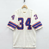 Vintage Buffalo Bills #34 Sand Knit Jersey Size Medium 70s 80s NFL Football