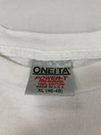 Vintage 1993 White Castle Castlemania Oneita T-Shirt Size XL White 90s Fast Food