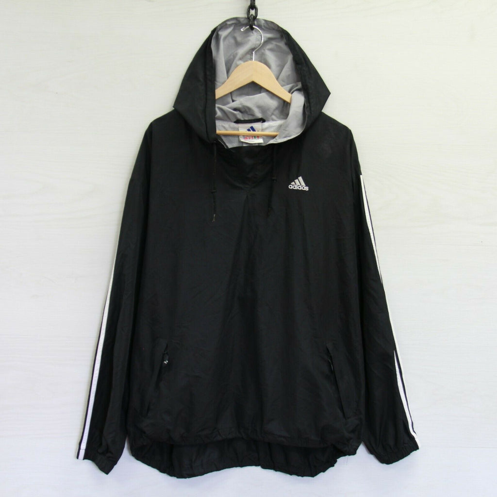 adidas pullover rain jacket