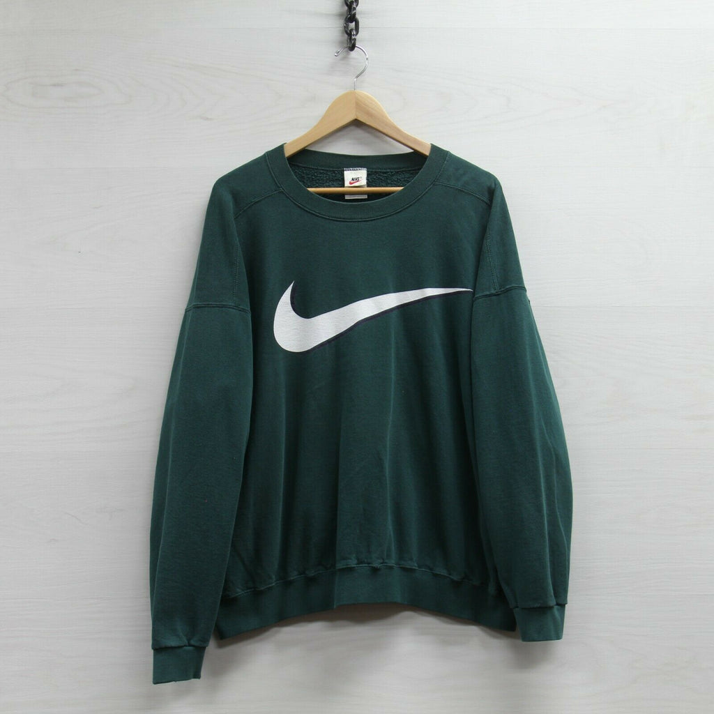 olive green nike jumper