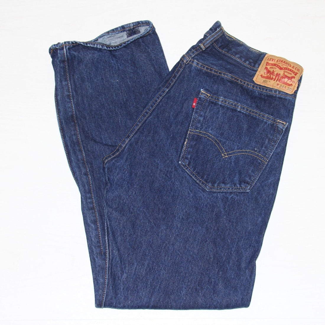 Levi Strauss & Co 501 XX Denim Jeans Size 34 X 30 Blue 501-0115 – Throwback  Vault