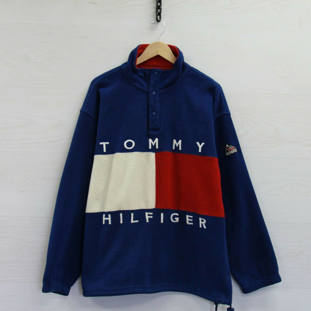 tommy fleece jacket