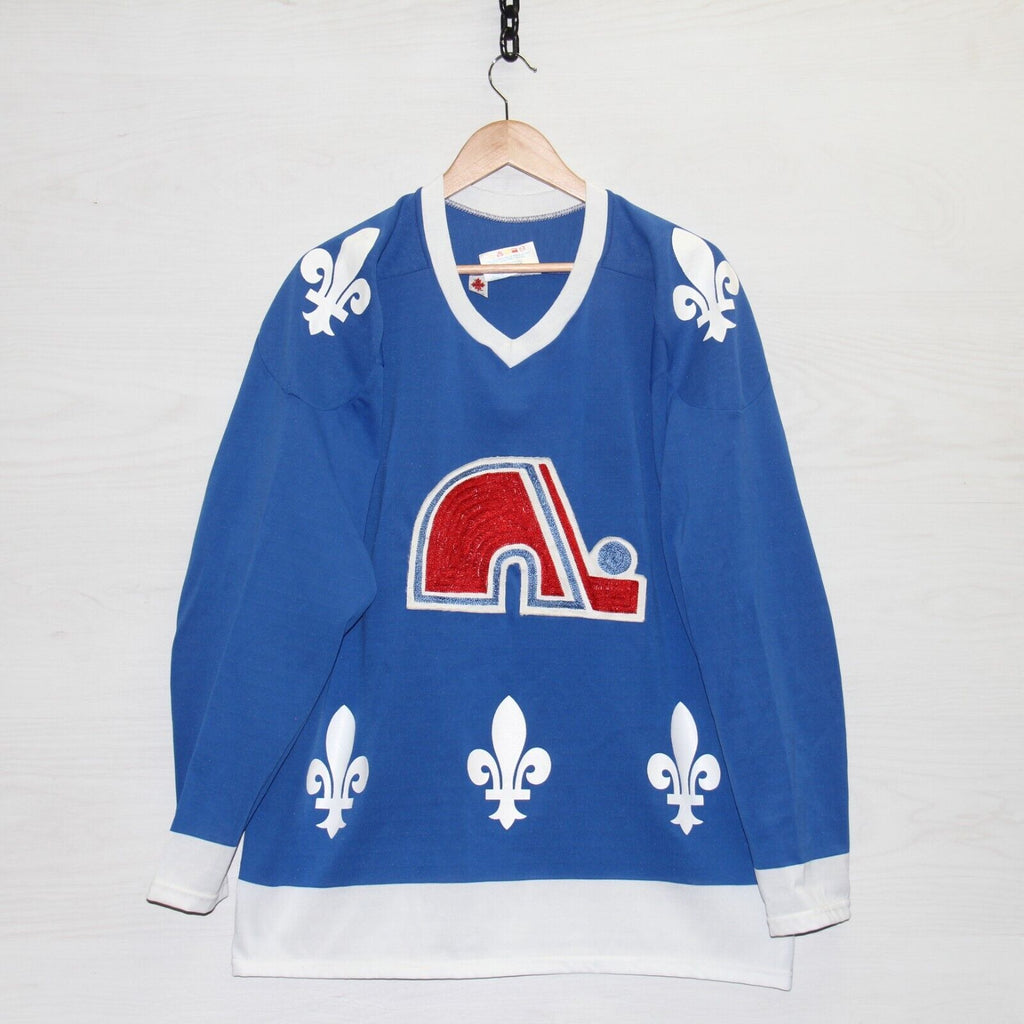 ThingsIBuyForYou Quebec Nordiques Vintage CCM Hockey Jersey (L)