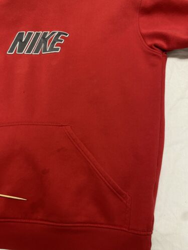 vintage nike sweatshirt red