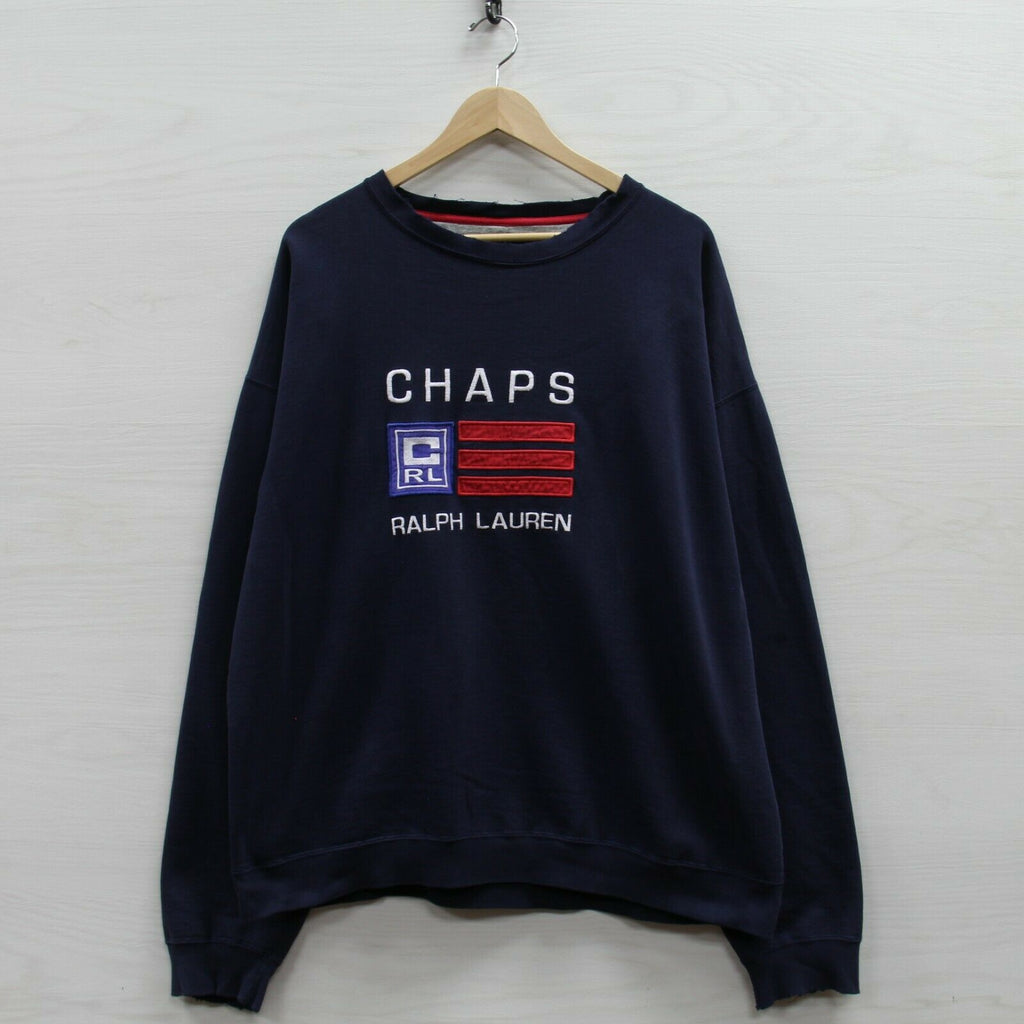 chaps ralph lauren sweatshirt vintage