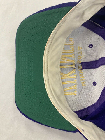 Vintage Minnesota Vikings Sports Specialties Script Corduroy Hat