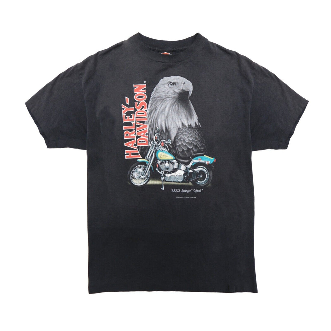 Vintage 80's Easyriders Motorcycle 3D Emblem Biker T Shirt L -  Canada