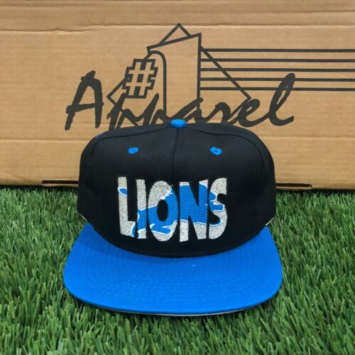 vintage detroit lions hat