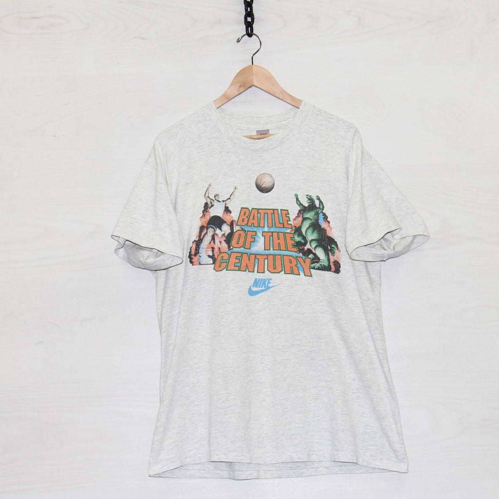 Vintage Battle of the Century Charles Barkley Godzilla Nike T