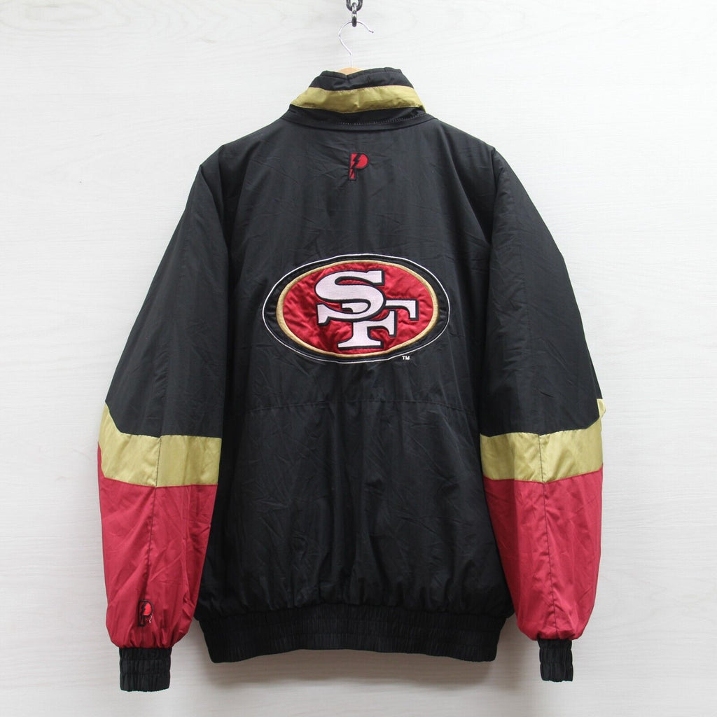 Vintage 49ers Jacket 90s San Francisco Pro Player Winter Coat -   UK