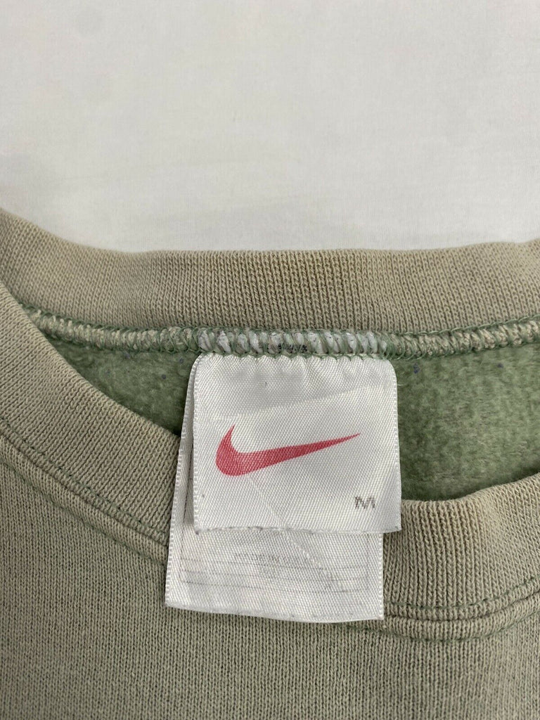 sage green nike crewneck