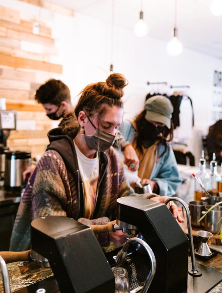 Baristas at Drink Coffee Do Stuff Incline Village