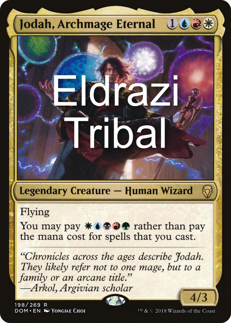 Eldrazi Jodah, Archmage Eternal Commander Deck Crusty Games