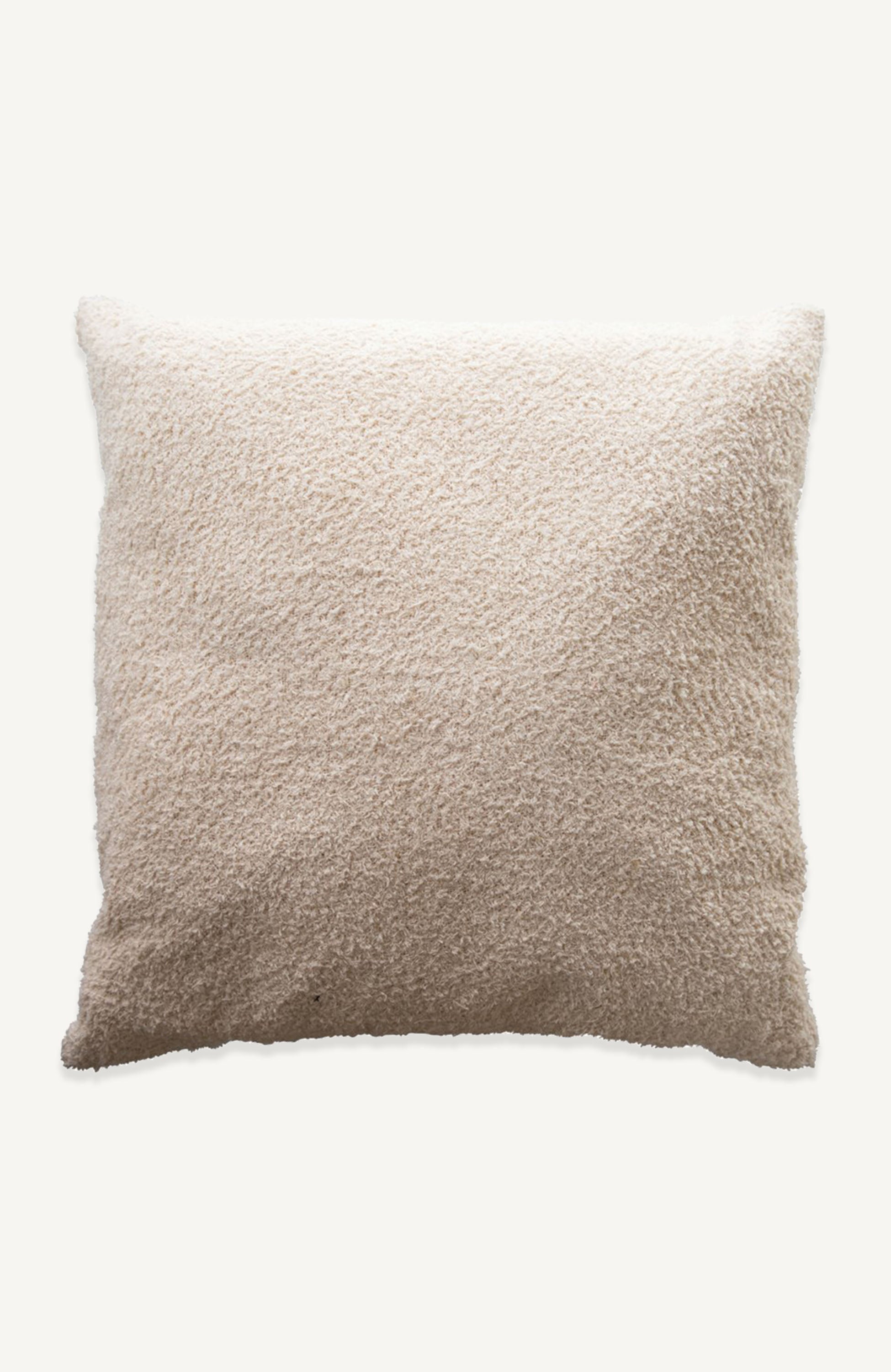 Woven Cotton Boucle Pillow