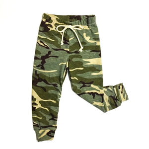 kids camo joggers