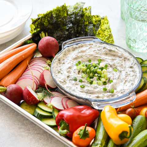 Seaweed Crudite Platter