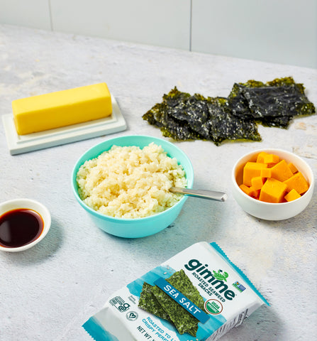 Gimme's Rice + Butter + Seaweed recipe image