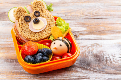 Image of a fancy lunch packed for a kids lunch