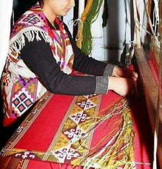 Kullu shawls weaving handloom