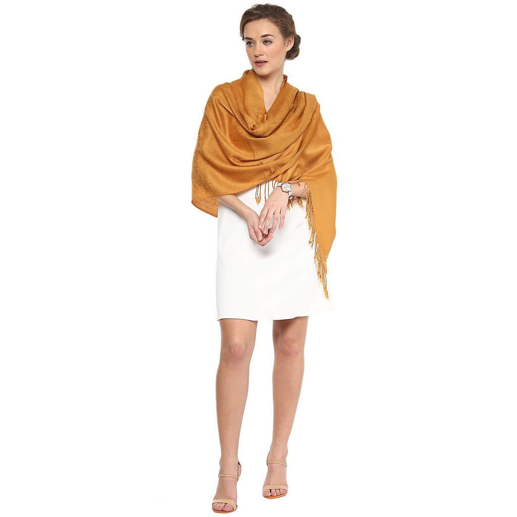 1pc Faux Cashmere Jacquard Woven Women's Scarf Shawl For Daily