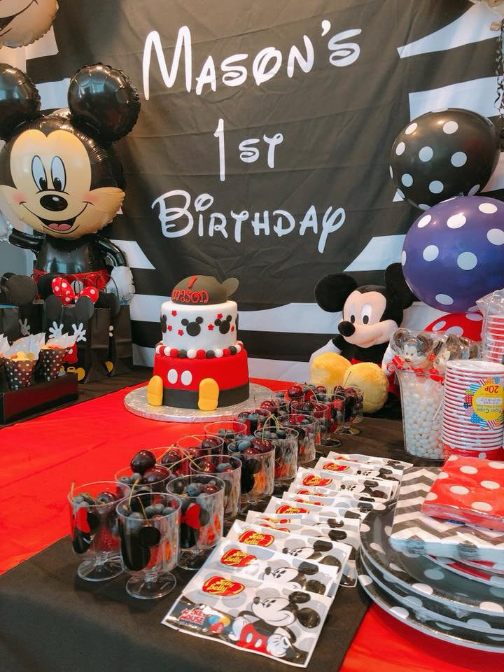 Mickey Mouse 1st Birthday Party