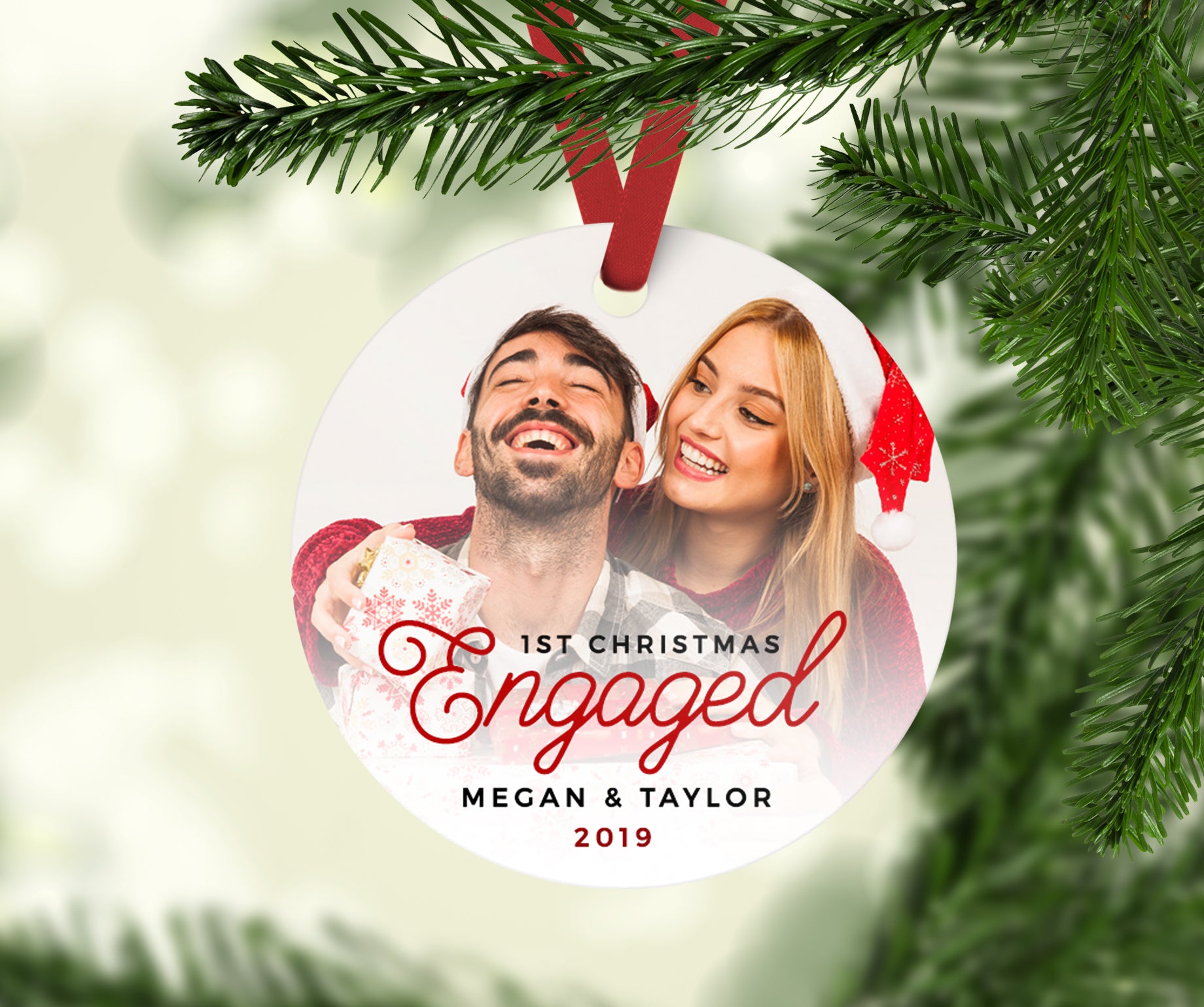 our first engaged christmas