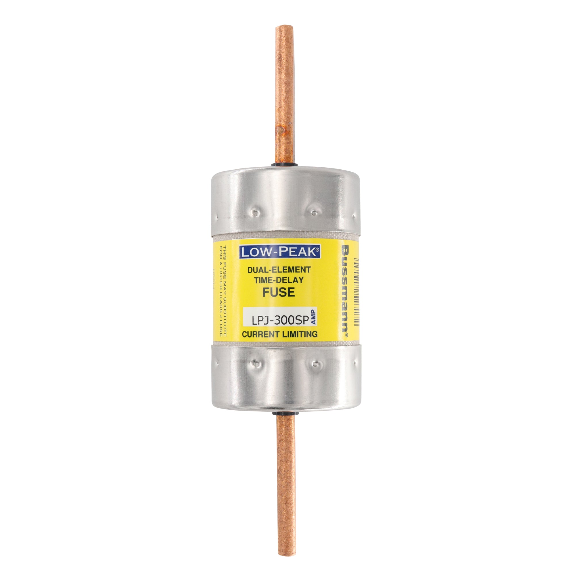 COOPER BUSSMANN LPJ-300SP LOW-PEAK TIME-DELAY FUSE, CLASS J, 600-VOLT, 300-AMP