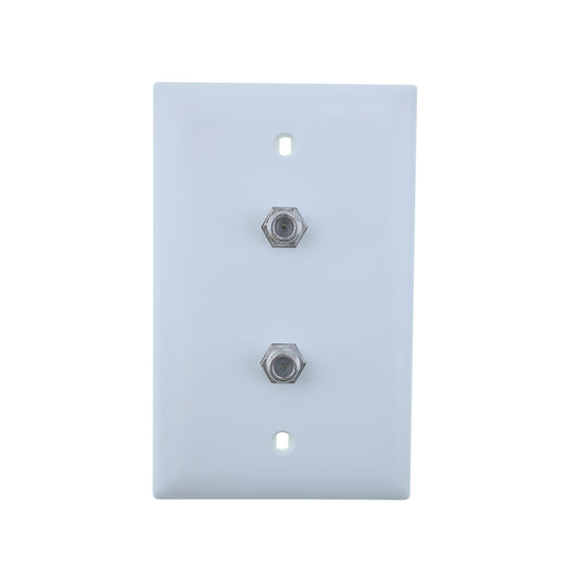 GE Coax Cable Wall Plate