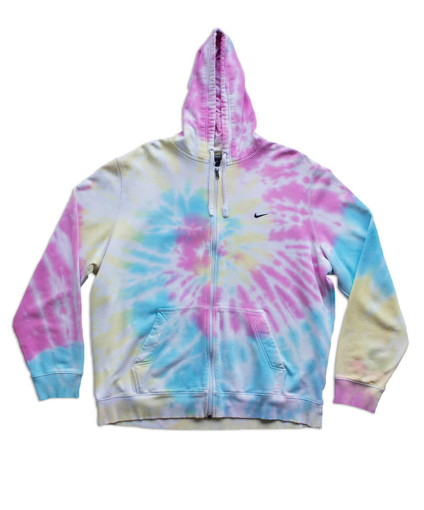 tie dye nike hoodie