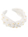 Retro Daisy Knotted Bowknot Headband