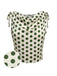 [Pre-Sale] Green 1950s Polka Dots Sleeveless Blouse