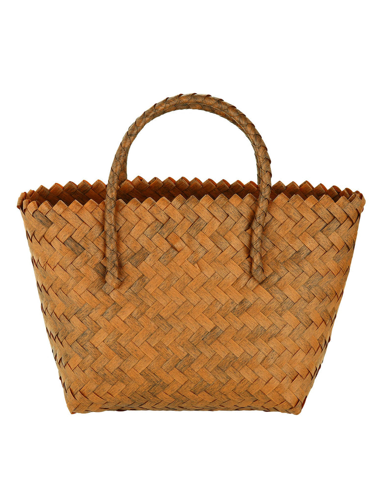Summer Large Capacity Bamboo Woven Handbag