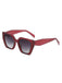 Retro Gradient Square Frame Sunglasses