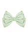 Retro All-Match Solid Geometric Texture Bow Hairpin