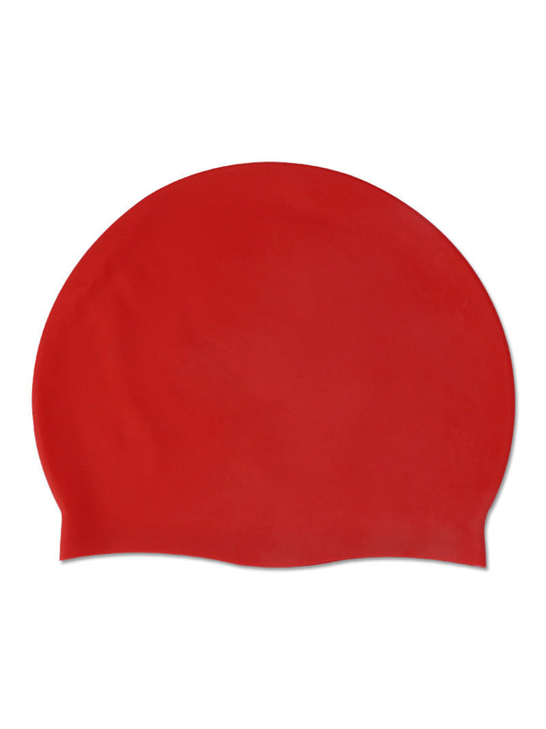 Elastic Silicone Solid Swimming Cap